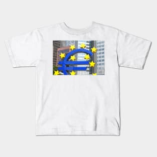 Euro monument, Frankfurt Kids T-Shirt